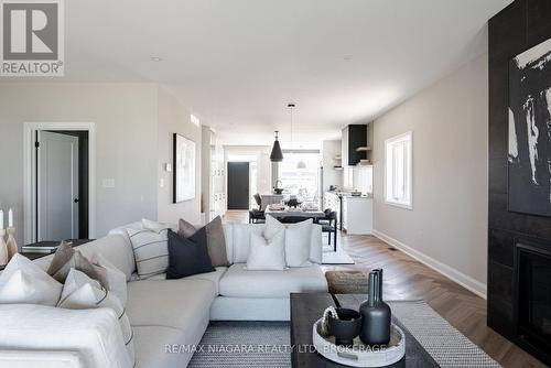 63 Homestead Drive, Niagara-On-The-Lake (108 - Virgil), ON - Indoor Photo Showing Living Room With Fireplace