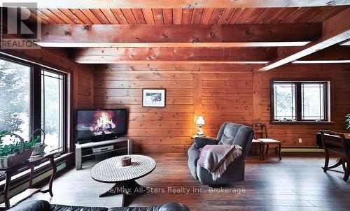 1058 Algonquin Outfitters Road, Algonquin Highlands, ON - Indoor Photo Showing Living Room