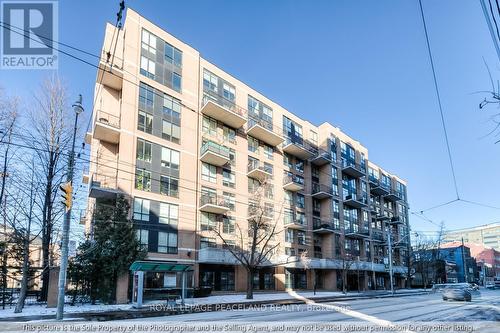 406 - 800 King Street W, Toronto, ON - Outdoor With Balcony With Facade