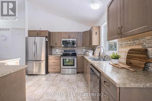 883 Pinery Road, Montague, ON - Indoor Photo Showing Kitchen With Double Sink