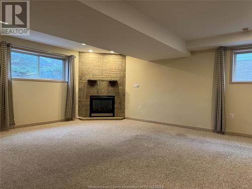 3878 Daytona, Windsor, ON - Indoor With Fireplace