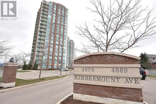 1504 - 4889 Kimbermount Avenue, Mississauga, ON - Outdoor With Facade