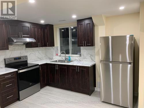 Bsmnt - 29 Coronation Circle, Brampton, ON - Indoor Photo Showing Kitchen With Double Sink