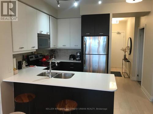 501 - 530 St Clair Avenue W, Toronto, ON - Indoor Photo Showing Kitchen With Stainless Steel Kitchen With Double Sink With Upgraded Kitchen