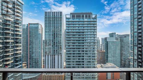 3111 - 125 Peter Street, Toronto, ON - Outdoor With Balcony With Facade