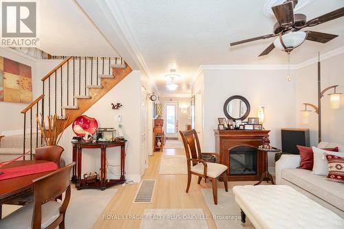 1059 Westmount Avenue, Mississauga, ON - Indoor With Fireplace