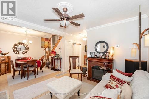 1059 Westmount Avenue, Mississauga, ON - Indoor Photo Showing Other Room With Fireplace