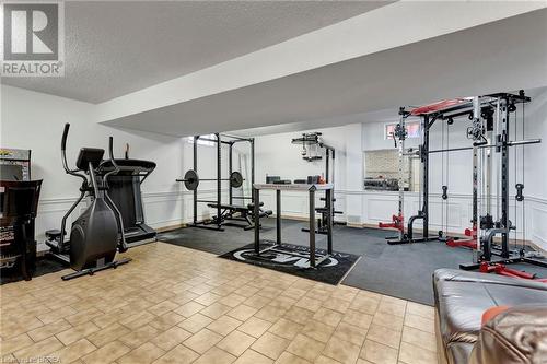 14 Federal Street, Stoney Creek, ON - Indoor Photo Showing Gym Room