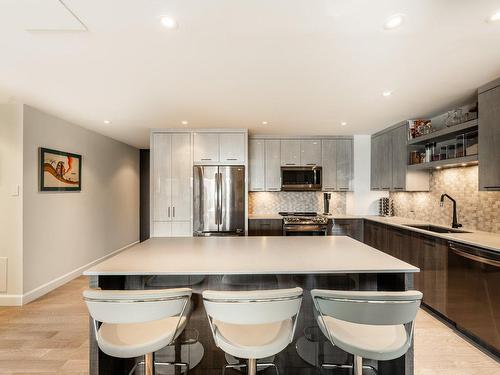 Cuisine - 1606-1455 Rue Sherbrooke O., Montréal (Ville-Marie), QC - Indoor Photo Showing Kitchen With Upgraded Kitchen