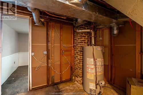 3 Babbitt Street, Wallaceburg, ON - Indoor Photo Showing Basement