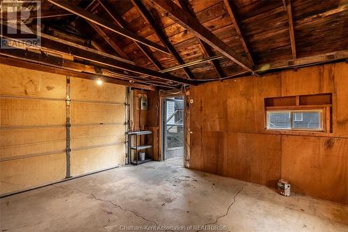 3 Babbitt Street, Wallaceburg, ON - Indoor Photo Showing Garage