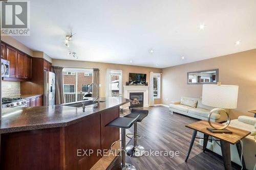 648 Marks Street, Milton, ON - Indoor With Fireplace