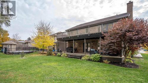 105 Union Avenue, Middlesex Centre (Komoka), ON - Outdoor With Deck Patio Veranda