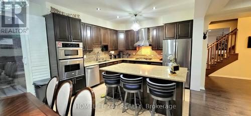 80 Aylesbury Drive, Brampton, ON - Indoor Photo Showing Kitchen With Upgraded Kitchen