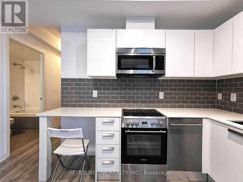 1006 - 42 Charles Street E, Toronto, ON - Indoor Photo Showing Kitchen With Stainless Steel Kitchen With Upgraded Kitchen