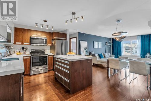 313 120 Phelps Way, Saskatoon, SK - Indoor Photo Showing Kitchen With Stainless Steel Kitchen