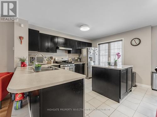 71 Jeremiah Lane, Toronto, ON - Indoor Photo Showing Kitchen With Stainless Steel Kitchen With Double Sink