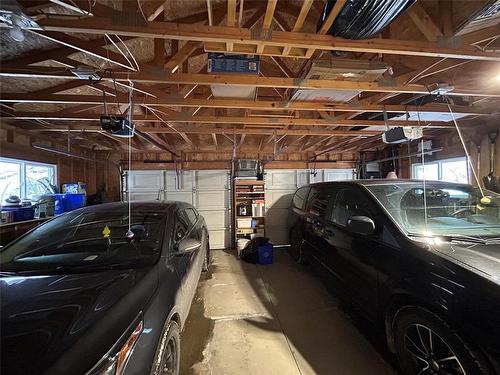 221 Simcoe Street, Carberry, MB - Indoor Photo Showing Garage