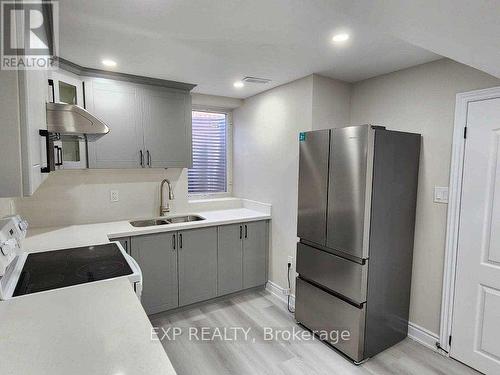 Lower - 16 Cedarwood Crescent, Brampton, ON - Indoor Photo Showing Kitchen With Double Sink