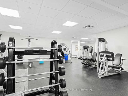 Ph5-725 King St W, Toronto, ON - Indoor Photo Showing Gym Room