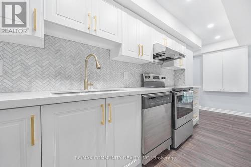 Lower - 92 Hummingbird Drive, Toronto, ON - Indoor Photo Showing Kitchen With Upgraded Kitchen