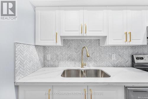 Lower - 92 Hummingbird Drive, Toronto, ON - Indoor Photo Showing Kitchen With Double Sink