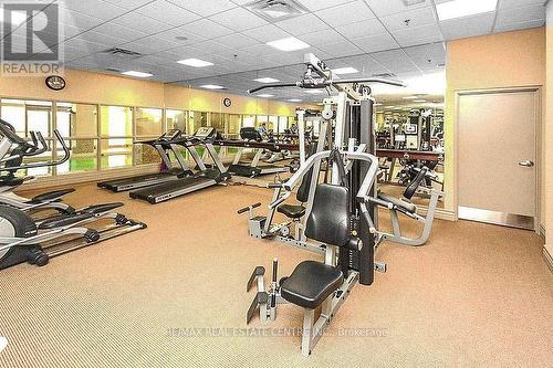 2106 - 339 Rathburn Road W, Mississauga, ON - Indoor Photo Showing Gym Room