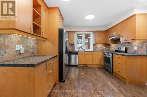 32 Castleton Avenue, Toronto, ON - Indoor Photo Showing Kitchen With Stainless Steel Kitchen