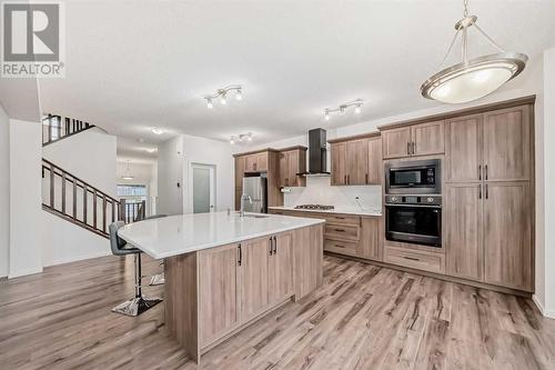 2007 Windbury Crescent Sw, Airdrie, AB - Indoor Photo Showing Kitchen