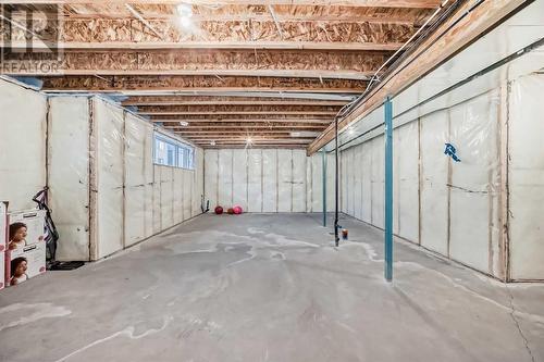 2007 Windbury Crescent Sw, Airdrie, AB - Indoor Photo Showing Basement