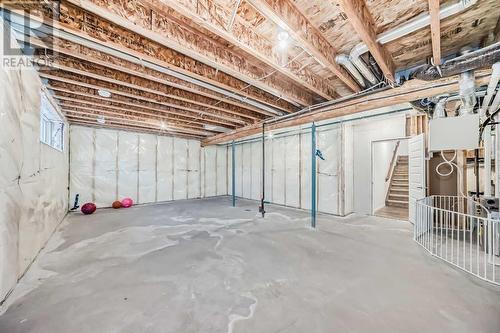 2007 Windbury Crescent Sw, Airdrie, AB - Indoor Photo Showing Basement