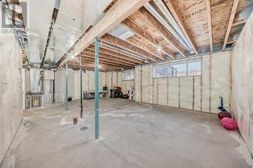 2007 Windbury Crescent Sw, Airdrie, AB - Indoor Photo Showing Basement