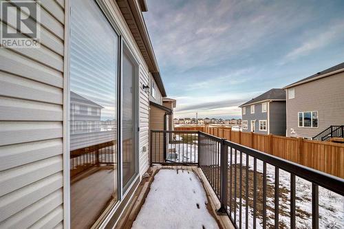 2007 Windbury Crescent Sw, Airdrie, AB - Outdoor With Balcony With Exterior