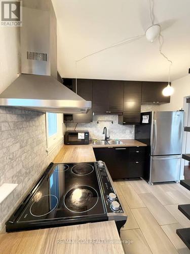 606 Mcroberts Avenue, Toronto, ON - Indoor Photo Showing Kitchen With Double Sink