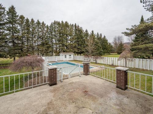 Pool - 190 Rg De La Montagne, Mont-Saint-Grégoire, QC - Outdoor With Backyard