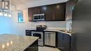 3702 - 223 Webb Drive, Mississauga, ON  - Indoor Photo Showing Kitchen With Double Sink With Upgraded Kitchen 