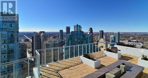 3702 - 223 Webb Drive, Mississauga, ON - Outdoor With View