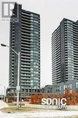 2707 - 2 Sonic Way, Toronto, ON - Outdoor With Facade