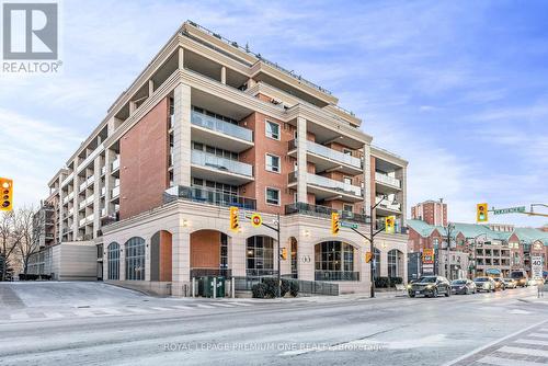 315 - 83 Woodbridge Avenue, Vaughan, ON - Outdoor With Balcony With Facade