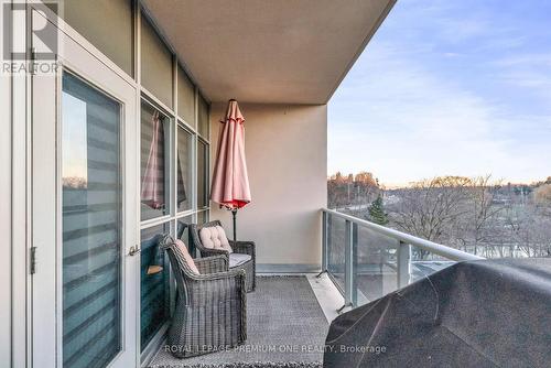 315 - 83 Woodbridge Avenue, Vaughan, ON - Outdoor With Balcony With Exterior