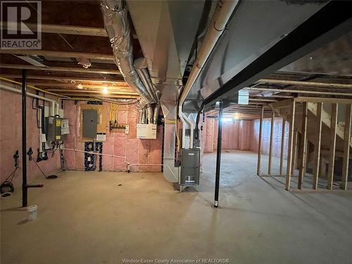 612 Hacket Road, Amherstburg, ON - Indoor Photo Showing Basement