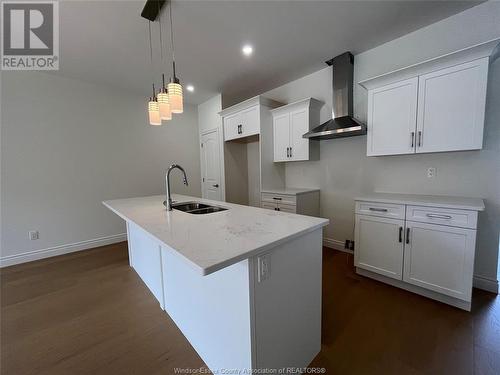 612 Hacket Road, Amherstburg, ON - Indoor Photo Showing Kitchen With Double Sink