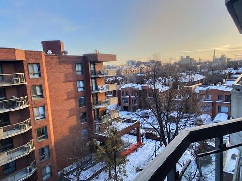 View - 604-575 Rue Lucien-L'Allier, Montréal (Ville-Marie), QC - Outdoor With Balcony