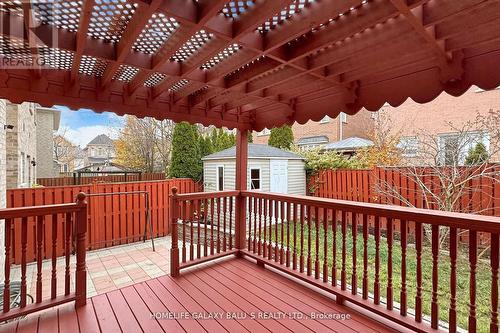 6 Durling Rock Street, Ajax, ON - Outdoor With Deck Patio Veranda With Exterior