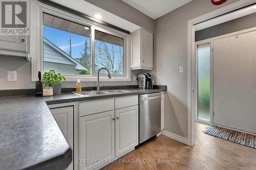 57 Hillier Crescent, Brantford, ON - Indoor Photo Showing Kitchen With Double Sink