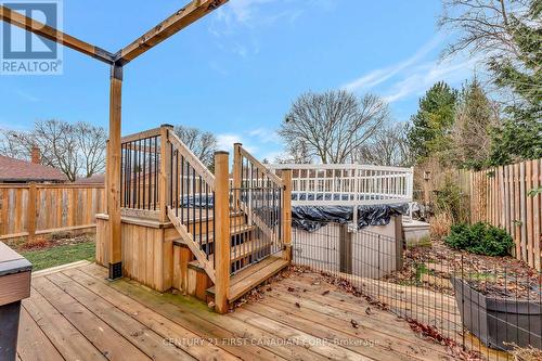 57 Hillier Crescent, Brantford, ON - Outdoor With Deck Patio Veranda With Exterior