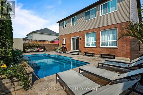 65 Buena Vista Drive, Orangeville, ON - Outdoor With In Ground Pool