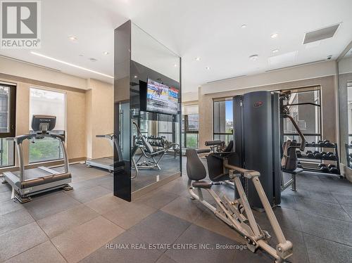 1202 - 17 Zorra Street, Toronto, ON - Indoor Photo Showing Gym Room