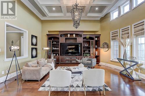 39 Fiorello Court, Vaughan, ON - Indoor Photo Showing Living Room With Fireplace