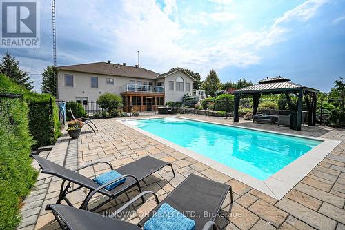 7042 Third Line Road S, Ottawa, ON - Outdoor With In Ground Pool With Deck Patio Veranda With Backyard